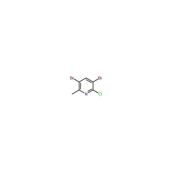 Ak Scientific 2-Chloro-3, 5-dibromo-6-methylpyridine (1g), CAS 1000018-58-5 Y6745-1g - main