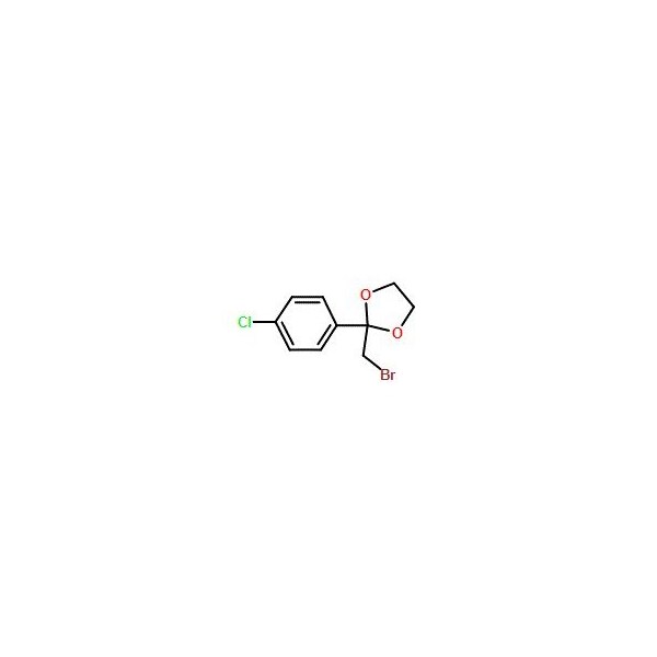 Ak Scientific 2-(Bromomethyl)-2-(4-chlorophenyl)-1, 3-dioxolane (1g), CAS 3418-24-4 0907AE-1g - main
