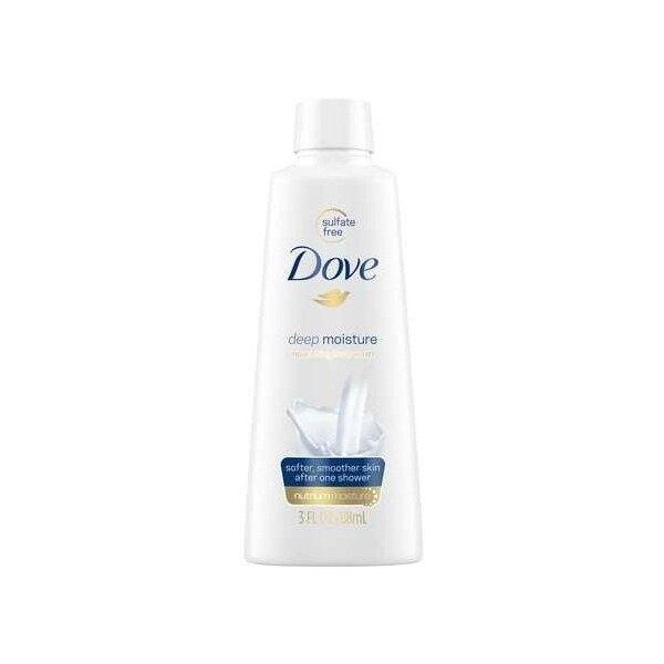 Dove Deep Moisture Body Wash, 3 Fluid Ounce, 24PK 67195 - main
