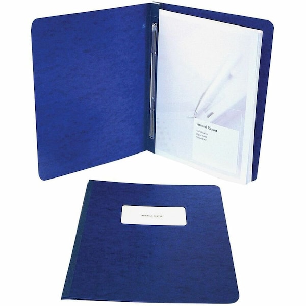 Acco Report Cover, 8-1/2 x 11", 20 Pt., Dark Blue A7025073A - main
