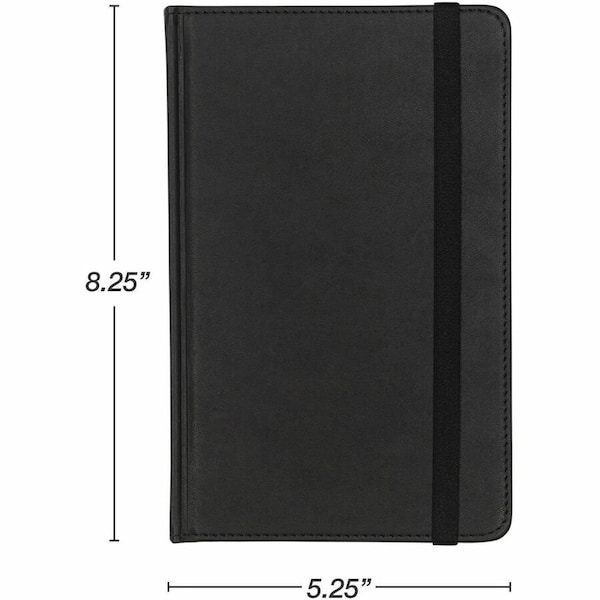 Samsill Classic Hardbound Journal, Black SAM22300 - main
