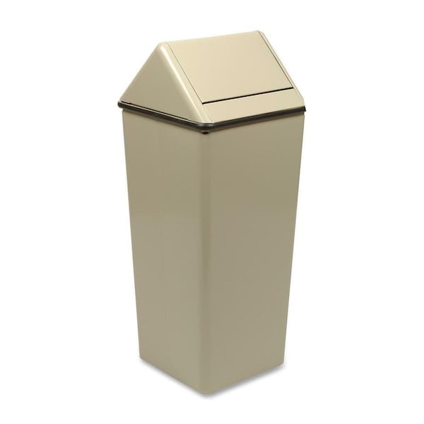 Witt Industries Almond Square Hamper with Swingtop 1311HTAL - main