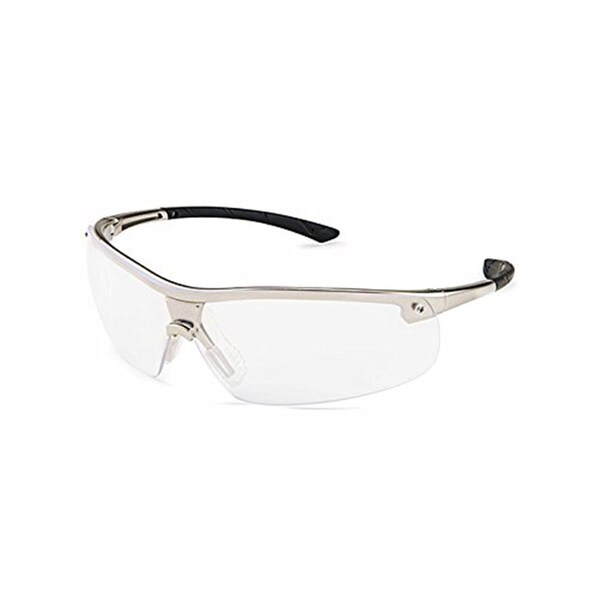 Gateway Safety Ingot Safety Glasses Gunmetal Frame, Clear 34GM80 - main