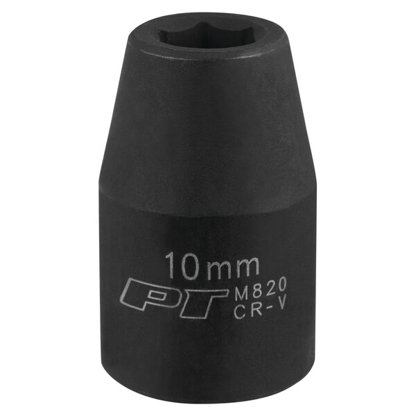 Performance Tool 1/2 In Dr. Impact Socket 10Mm Socket Imp 10Mm, M820 M820 - main