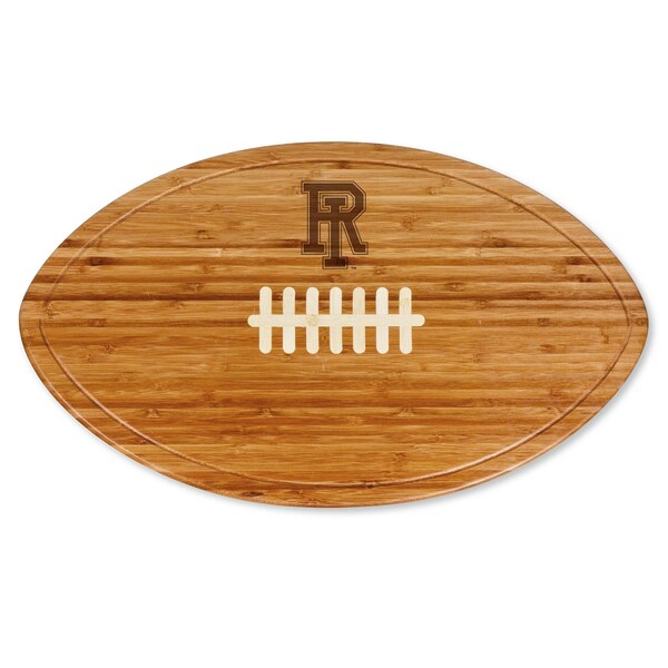 Picnic Time Family Of Brands NCAA Rhode Island Rams Kickoff Football Cheese Board - Novelty Charcuterie Board 908-00-505-933-0 - main