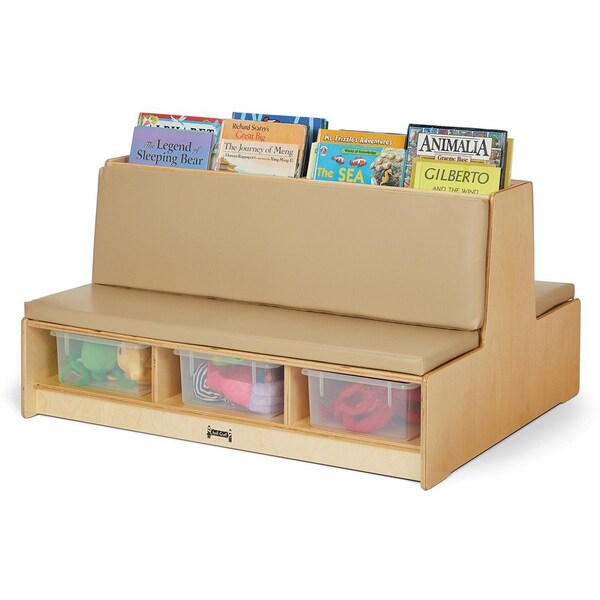 Jonti-Craft Read-a-Round Couch, Wheat 37430JC - main