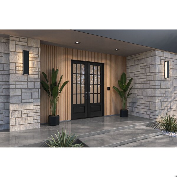 Doornmore G7512, 66.5" x 98" ( 2x32" Door) Left Hand, Mahogany SDL 12 Lite 3/4 Lite Exterior Door G7512-SW-3296_2_LI - main
