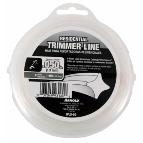 Arnold 0.06 in. x 40 ft. Twisted Trimmer Line Black, 12PK 247311 - main