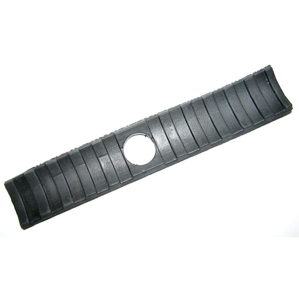 Triangle Mfg Neoprene, grooved cushion, 5.38in x .950in, edge cut at 45 Degrees w/radius of .81in on 1 side 1052 - main