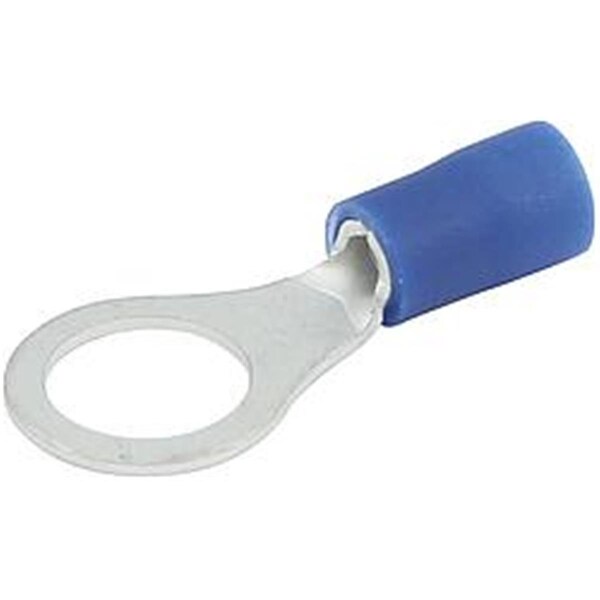 Allstar Performance 16-14 Gauge Insulated Ring Terminal with 0.31 in. Hole, Blue, 20PK ALL76045 - main