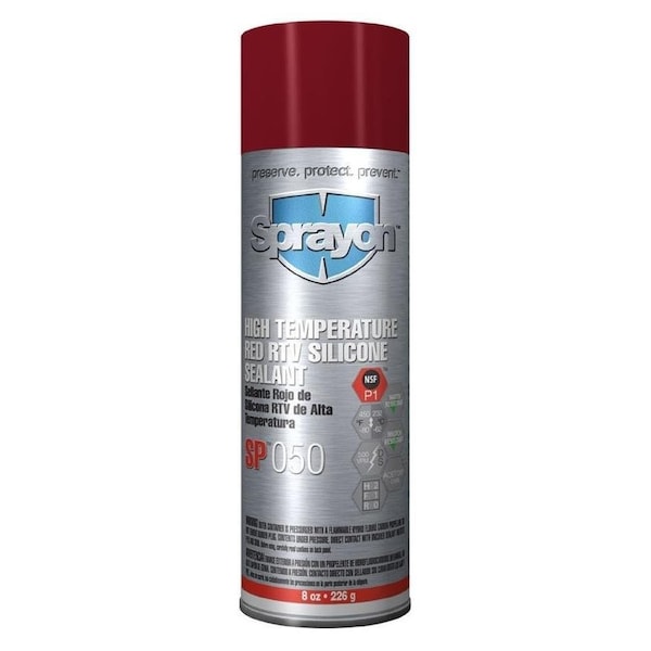Krylon Sprayon RTV Silicone Sealants High Temp Red S00050000 - main