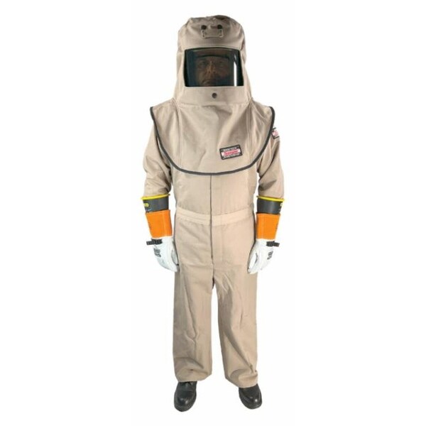 Cementex 40Cal Coverall Kit: L00 with Class 00 Glove Kit HRC4-CK-L00 - main