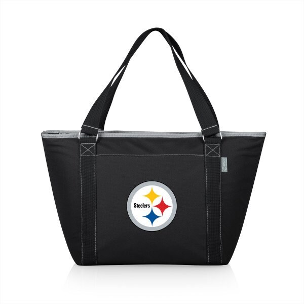 Picnic Time Family Of Brands Pittsburgh Steelers - Topanga Cooler Tote Bag, (Black) 619-00-175-254-2 - main