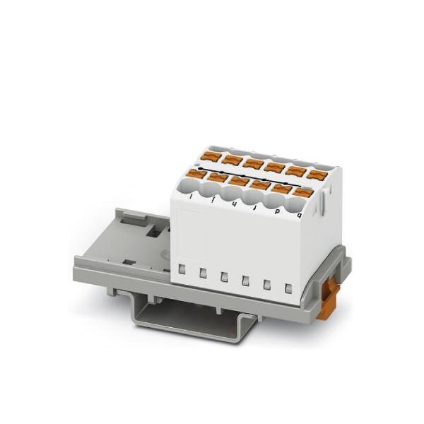 Phoenix Contact PTFIX 12X2 5-NS35 WH Distribution block 3273034 - main