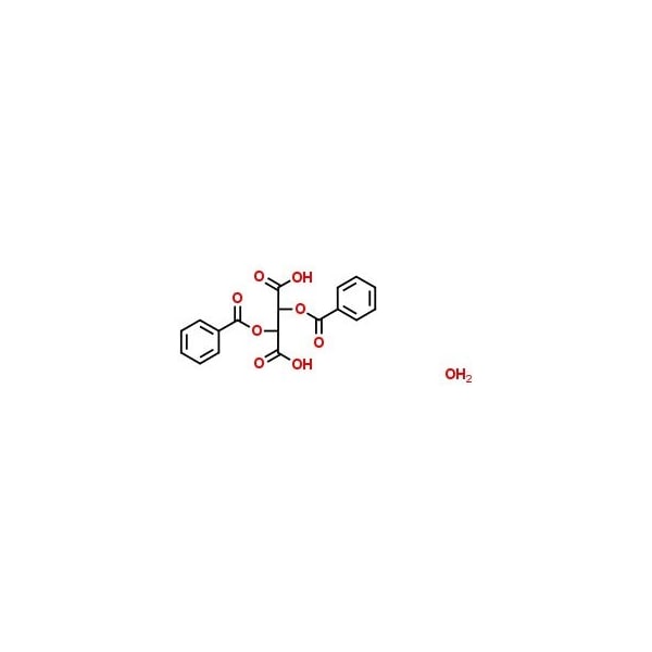 Ak Scientific Dibenzoyl-L-tartaric acid monohydrate (25g), CAS 62708-56-9 F164-25g - main