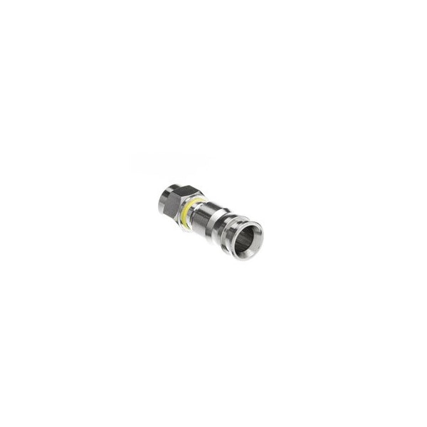 Cable Wholesale RG59 F-Pin Compression Connector (Yellow Band) (25pcs/bag) 31X3-31325 - main
