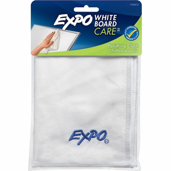 Expo Dry Erase Cloth, Microfiber, White 1752313 - main