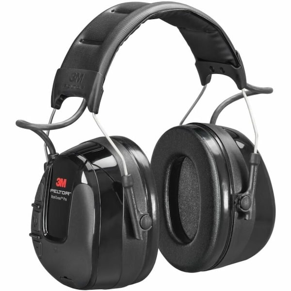 3M Peltor Headset, 26dB, Headband, Black, AA Batteries HRXS221A-NA - main
