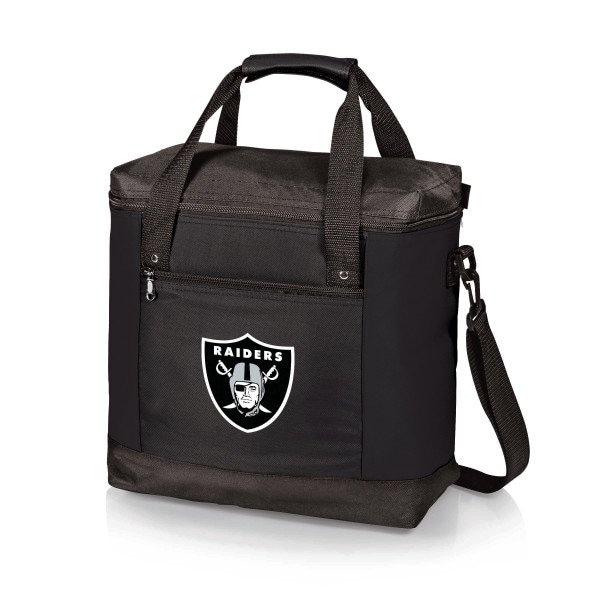 Picnic Time Family Of Brands Las Vegas Raiders - Montero Cooler Tote Bag, (Black) 604-00-179-234-2 - main