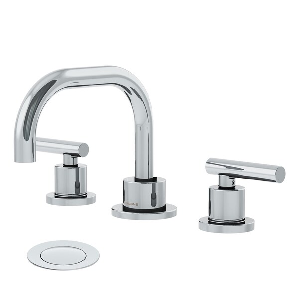Symmons Dia Widespread Two-Handle Bathroom Faucet with Push Pop Drain Assembly (1.0 GPM) SLW3522PP - main