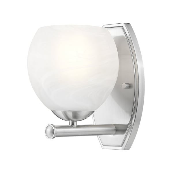 Z-Lite Colette Brushed Nickel 1 Light Wall Sconce 1963-1S-BN - main