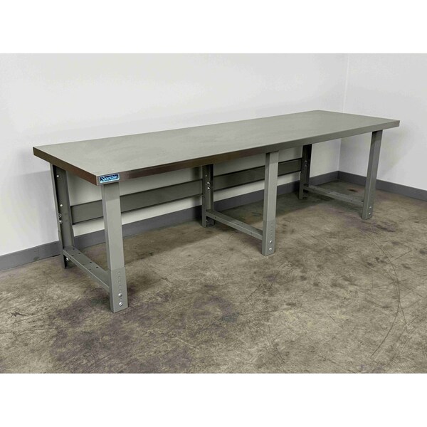 Stackbin Bolted Workbenches, 96"W, Adj. H, 3500lb S9636-3505-VB - main