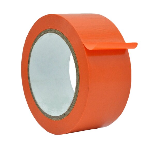 Wod Tape PVC, Orange, 2 inch (48mm) W., 6 mil Thickness, 24 PK WOD VTC606-02000-24-60-ORA - main