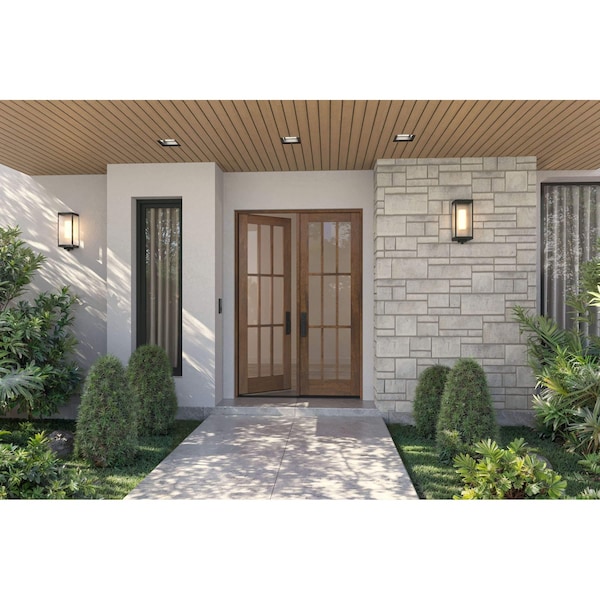 Doornmore G109, 66.5" x 98" ( 2x32" Door) Left Hand, Mahogany SDL 9 Lite Exterior Door G109-SW-3296_2_LI - main