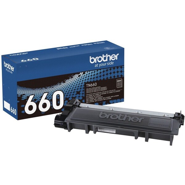 Brother High Yield Toner Cartridge 2,600 Yield TN660 - main