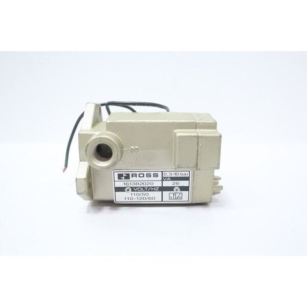 Ross INLINE SOLENOID POPPET VALVE 110/110-120V-AC 1613B2020 - main