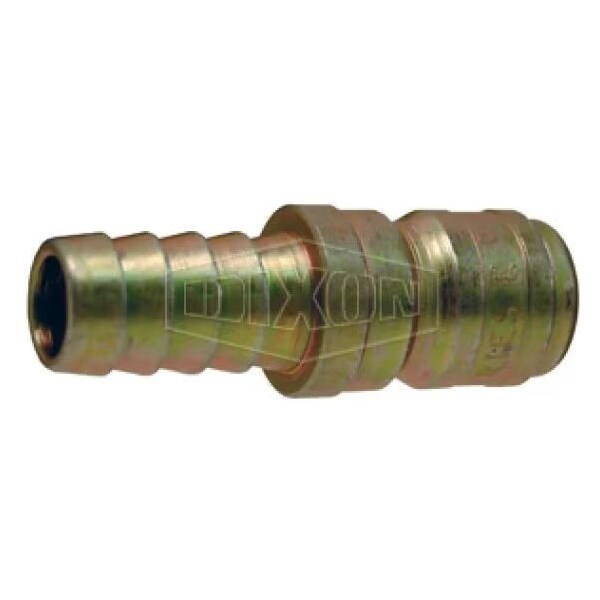Dixon E Series Straight Through Interchange Quick-Connect Plug, 1 in Nominal, Hose Barb, Steel, Domestic E8S8 - main