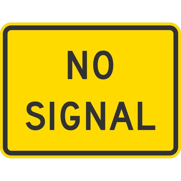 Lyle W10-10, No Signal, 24x18, Diamond Grade, Yellow G-11837-DG_24x18 - main