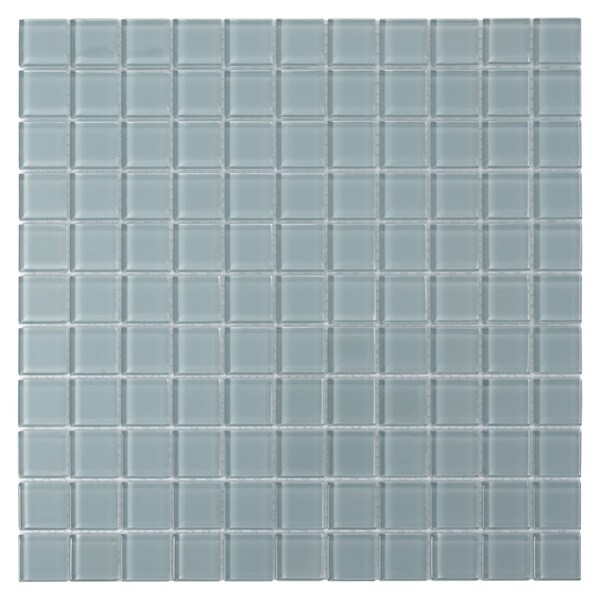 Apollo Tile Stone Blue 11.8 in x 11.8 in Glass Glossy Floor and Wall Mosaic Tile 9.67 sqft/case, 10PK APLA88095 1X1A - main