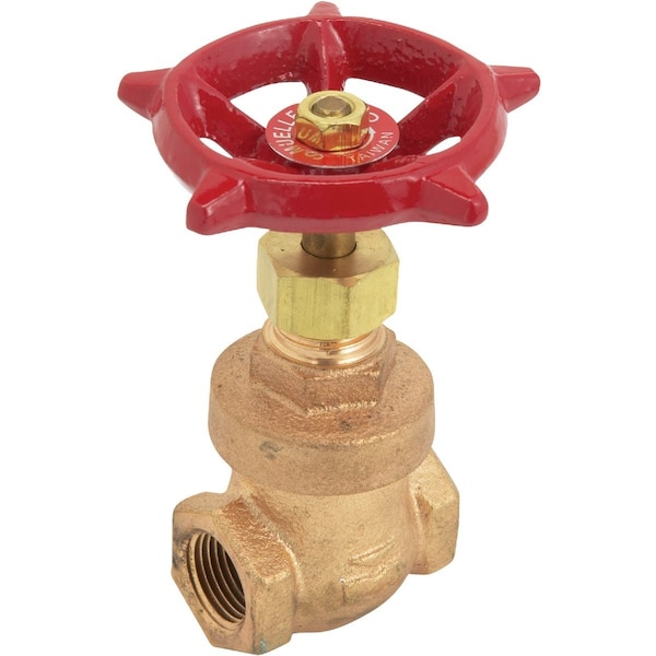 Proline Series ProLine 1-1/4'' FIP x 1-1/4'' FIP Forged Brass Gate Valve 100-206NL - main