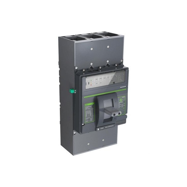 Noark MCCB - 80% rated - UL489 - 3P3d - 4-wire 3-phase (Wye) - 1000A rated - lug connections - 42kA M6N1000E3W4L - main
