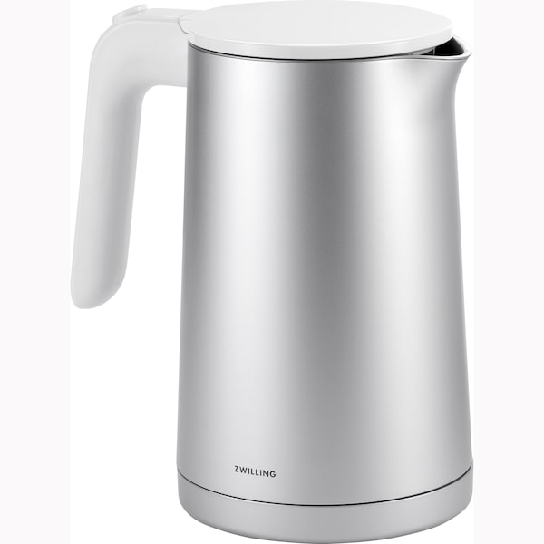 Zwilling Enfinigy Cool Touch 1-Liter Electric Kettle, Cordless Tea Kettle and Hot Waterand, Silver 1022058 - main