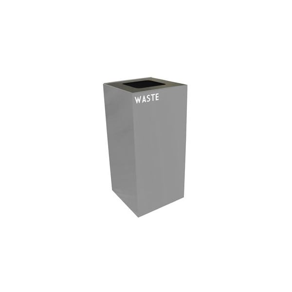 Witt Industries 32 gal Square Slate, Metal 32GC03-SL - main
