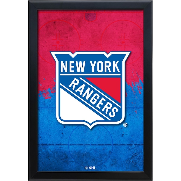 Holland Bar Stool Co New York Rangers 15.75 in. x 23.5 in. LED Snap Frame Lightbox by Company LBSnap - main