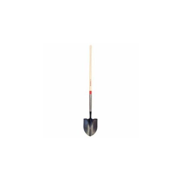 Razor-Back Round Point Digging Shovel, 9.5 in W x 12 in L Blade, 48 in L North American Hardwood 760-45530 - main