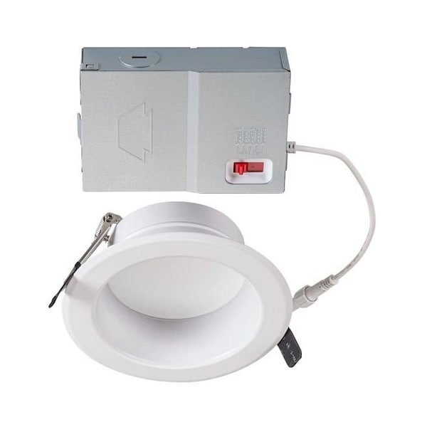 Keystone 6 in Circular LED Recessed Downlight feat. Color Select, 13W, 2700/3000/3500/4000/5000K, 90CRI, 120 KT-RDLED13-6B-9CSF-FDIM - main