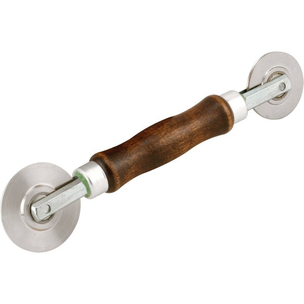 Prime-Line Professional Wood Handle Steel Screen Rolling Tool P7629 - main