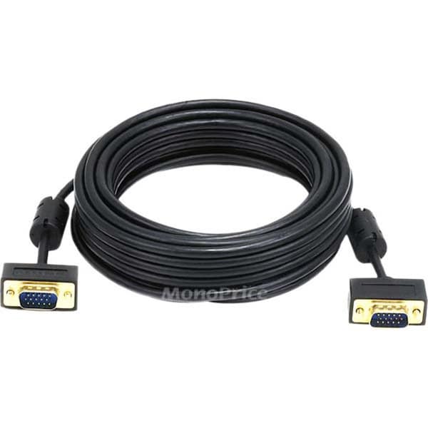 Monoprice A/V Cable, Ultra Slim SVGA M/M, 25Ft 6363 - main