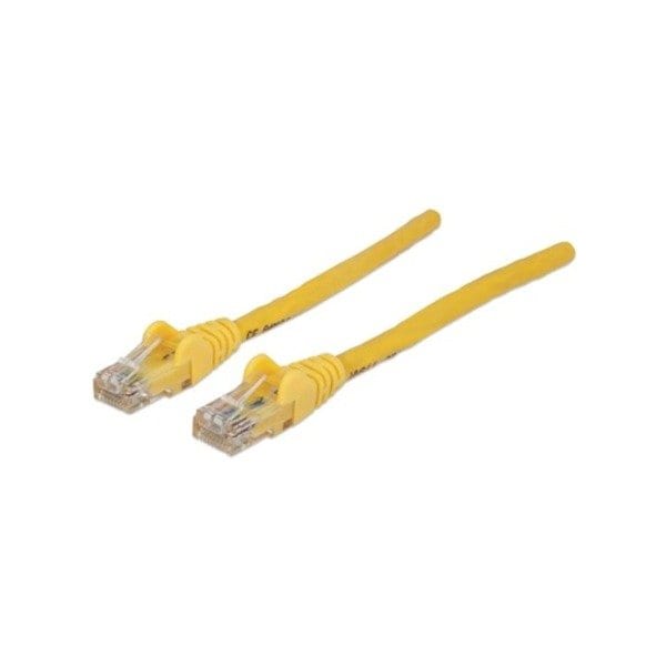 Intellinet Network Solutions 25 Ft Yellow Cat6 Snagless Patch Cable 342391 - main