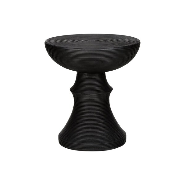 Monarch Specialties Accent Table 25"h, Indoor or Outdoor, Side Table, Nightstand, Round, Black, Contemporary I 4146 - main