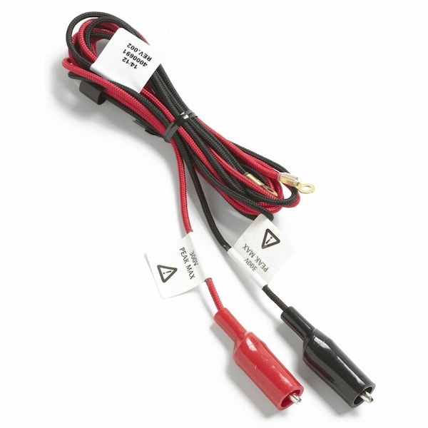 Fluke Networks Test Lead w/Alligator Clips, TS54, 53, 23 LEAD-ALIG-CLP - main