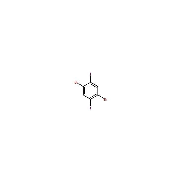 Ak Scientific 1, 4-Dibromo-2, 5-diiodobenzene (100g), CAS 63262-06-6 9629AB-100g - main