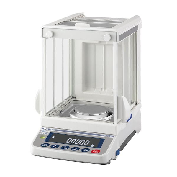 A&D Apollo Precision Balance 220 g x 0.0001 g Internal Calibration LEGAL FOR TRADE GX-224AN - main