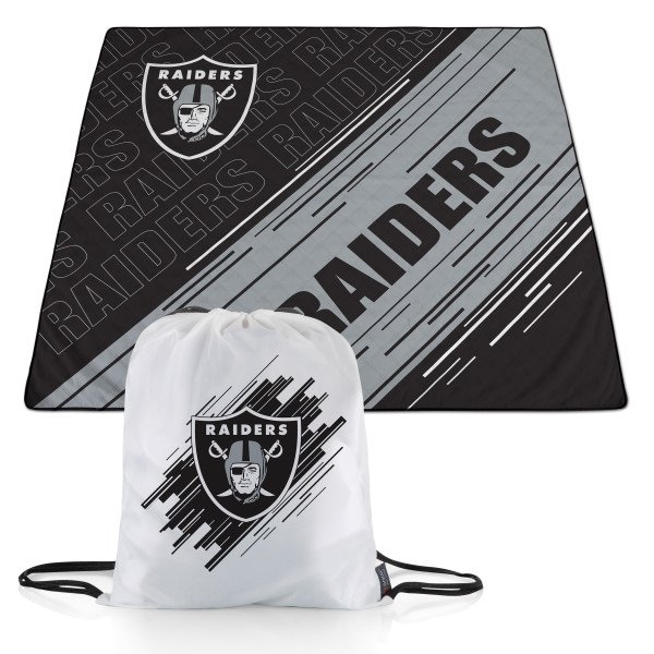 Picnic Time Family Of Brands NFL Las Vegas Raiders - Impresa Picnic Blanket 819-01-999-236-2 - main