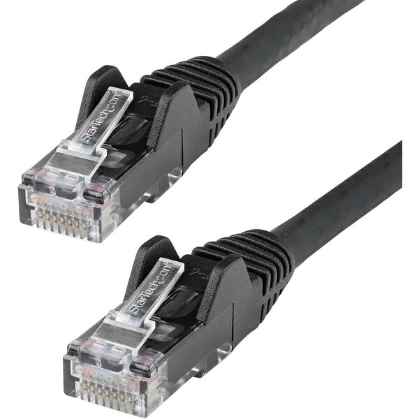Startech.Com 35ft CAT6 Ethernet Cable Black 100W PoE N6PATCH35BK - main