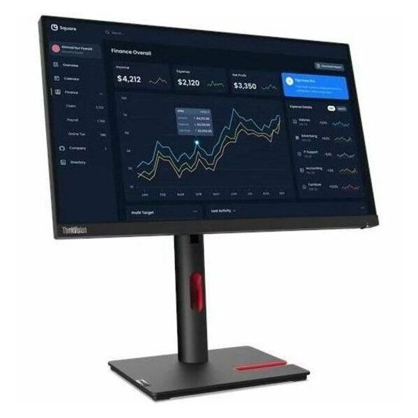 Lenovo T22I-30, 22IN FHD MONITOR WITH IPS AND LTPS STAND WITH PHONE SLOT 63B0MAT6UZ - main